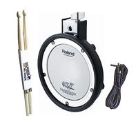 Roland PDX-6 V-Drum Pad Meash-Head Pad pour batterie électronique 8" + baguettes Keepdrum
