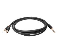Roland RCC-10-TR2RV2 - Câble en Y - 1 jack 6,35mm stéréo vers 2 x RCA - Longueur 3 m