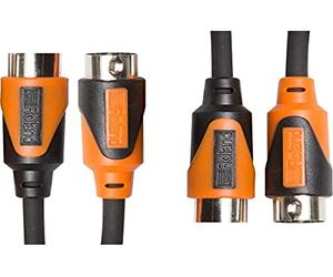 Roland RMIDI-B10-DUAL Double Câble Midi Gamme Black, 3 m, Noir