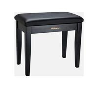 Roland Banc de piano RPB-100BK – noir satiné, assise plastique, compartiment pour partitions