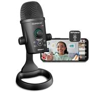 Roland Studio de Podcast vidéo GO:Podcast pour Smartphones | Système de Streaming Facile d'utilisation pour podcasters, Vloggers & Autres créateurs | Appli vidéo intuitive | Micro USB