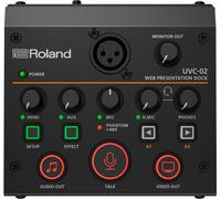 Roland UVC-02 Web Presentation Dock Table de Mixage Vidéo