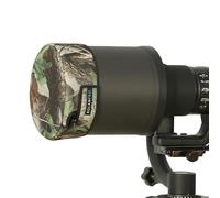ROLANPRO Bouchon pare-soleil camouflage jungle verte avec coque supérieure rigide assurant une protection optimale pour Canon RF 400 mm F2.8L is USM