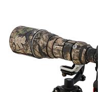 Rolanpro Cache d'objectif camouflage pour Canon EF 400 mm F/5,6 L USM Manteau de pluie Housse de protection d'objectif - #23 Marron Jungle Camo étanche