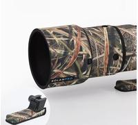 ROLANPRO Cache d'objectif camouflage pour Fujifilm FUJINON XF 150-600 mm F/5.6-8R LM OIS WR Housse de protection contre la pluie #29 Camouflage gazon étanche