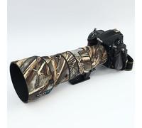 ROLANPRO Cache d'objectif camouflage pour Nikon AF-S 500 mm F5.6E PF ED VR Manchon de protection pour objectif - #9D étanche