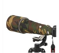 ROLANPRO Cache d'objectif camouflage pour Sigma 500 mm F/4 DG OS HSM Sports Rain Coat Housse de protection d'objectif - #6 Camouflage vert armée imperméable
