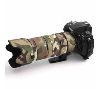 Rolanpro Cache d'objectif imperméable pour Nikon AF-S NIKKOR 70-200 mm f/2.8E FL Ed VR Lens Camouflage Rain Cover #9 Reed étanche