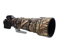 Rolanpro Cache d'objectif pour Sony FE 300 mm F2.8 GM OSS SEL300F28GM | Manteau de pluie imperméable camouflage pour SEL300F28GM, étui de protection pour objectif pour photographie sauvage et prise