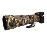 Rolanpro Cache d'objectif pour Sony FE 600 mm F6.3 GM OSS, #49 Grass Camo | SEL600F63GM Housse de protection pour objectif, imperméable pour 600F6,3GM, photographie sauvage, observation des oiseaux