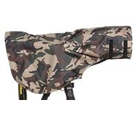 ROLANPRO Housse de Pluie imperméable Taille L pour téléobjectif, 90 cm de Long pour Objectif 400 mm f/2.8, 500 mm f/4, 600 mm f/4, 800 mm f/5.6 - Vert Kaki