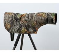 ROLANPRO Housse de pluie imperméable taille L pour téléobjectif, longueur 90 cm pour objectif 400 mm f/2.8, 500 mm f/4, 600 mm f/4, objectif 800 mm f/5.6 - #Marron foncé Jungle