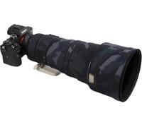 Rolanpro Housse de protection étanche camouflage pour objectif Sony FE 300 mm F2.8 GM OSS Housse de protection pour Sony 300 mm Raincover - #8 noir numérique étanche