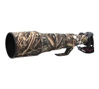 Rolanpro Housse de protection étanche pour objectif Canon RF 600 mm F4 L USM Camouflage Housse de protection pour objectif - #9D Reed étanche