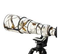 Rolanpro Housse de protection étanche pour objectif Canon RF 600 mm F4 L USM Camouflage Housse de protection pour objectif #21 Camouflage neige imperméable