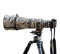 ROLANPRO Housse de Protection Imperméable Lens Coat Compatible avec Nikon Z 600mm F4 TC VR S, Manteau Anti-Pluie Camouflage Bird Watching Photographie Animalière - #4 Camouflage
