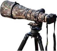 ROLANPRO Housse de Protection Imperméable Lens Coat Compatible avec Nikon Z 600mm F4 TC VR S, Manteau Anti-Pluie Camouflage Bird Watching Photographie Animalière - #9 Herbe Classique
