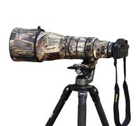 ROLANPRO Housse de Protection Imperméable Lens Coat Compatible avec Nikon Z 600mm F4 TC VR S, Manteau Anti-Pluie Camouflage Bird Watching Photographie Animalière - #39 Roseau B