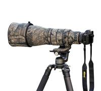 ROLANPRO Housse de Protection Imperméable Lens Coat Compatible avec Nikon Z 600mm F4 TC VR S, Manteau Anti-Pluie Camouflage Bird Watching Photographie Animalière - #11 Camouflage Wilderness