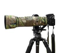 ROLANPRO Housse de Protection Imperméable pour Nikon AF-S NIKKOR 200-500mm f/5.6E Ed VR - Housse de Pluie Camouflage Étui pour Objectif Photo - #14 New Jungle