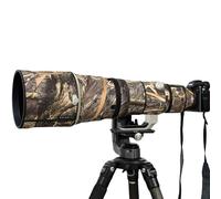 ROLANPRO Housse de Protection Objectif en Nylon Imperméable Compatible avec Sony FE 600mm F4 GM OSS, Camouflage Photographie Animalière - #49 Camouflage Herbe