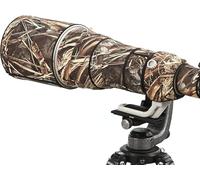 ROLANPRO Housse de protection pour objectif camouflage pour Canon EF 500 mm F4 L USM 1ère génération Housse de protection imperméable #9D Camouflage herbe