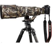 ROLANPRO Housse de protection pour objectif camouflage pour Canon EF 500 mm F4 L USM 1ère génération Housse de protection imperméable #39 Camouflage herbe