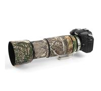 ROLANPRO Housse d'objectif imperméable pour Canon EF 100-400 mm f4.5-5.6 L is II USM Housse de protection d'objectif Housse de pluie Vêtements #27 Camouflage jungle