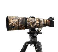Rolanpro Housse Objectif Compatible avec Sony FE 100-400mm F4.5 GM OSS SEL100400MC, Protection Imperméable Camouflage pour Photo Animalière et Oiseaux #49 Reed Camo