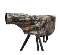 ROLANPRO Imperméable Téléobjectif Imperméable pour Nikon Z 180-600mm, pour Sony FE 200-600/300, pour Fujifilm XF 150-600/200 etc - Taille S Longueur est 60 cm #Brun Jungle