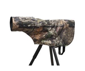 ROLANPRO Imperméable Téléobjectif Imperméable pour Nikon Z 180-600mm, pour Sony FE 200-600/300, pour Fujifilm XF 150-600/200 etc - Taille S Longueur est 60 cm #Brun Jungle