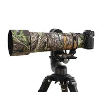 ROLANPRO Manteau de camouflage imperméable pour Nikon Z 180-600 mm F/5.6-6.3 VR Housse de protection pour lentille de pluie - #17 Jungle