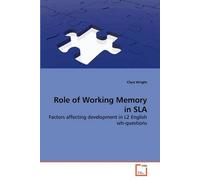 Role Of Working Memory In Sla