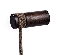 Rolé, passe-câble en bois, fixation murale pour lampe à suspension - Effet Wengé