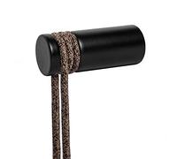 creative cables Rolé, Passe-câble en Bois, Fixation Murale pour Lampe à Suspension - Noir