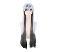Role Play For Nurarihyon No Mago Yuki Onna Cosplay Wig black blue hair Oikawa Tsurara 80cm Cosplay Hair