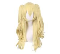 Role Play Wig For Game Genshin Impact Light Golden Wig Cosplay Wigs Playing Light Golden Hair Halloween