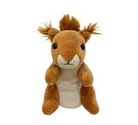Role-Telling Animal Puppets - Cute Squirrel Hand Toy | Interactive Plush for Kids Drama, Pretend Play, Teaching Activities, Creative Story Sesions | Engaging Gift for Toddler Show Performance, Class