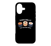 Rôles de Sushi au Lieu des rôles de Genre Contre Les stéréotypes Coque pour iPhone 17