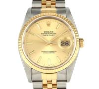 Rolex Vintage - Pre-owned Datejust 16233 Acier Inoxydable x Or Jaune Automatique - Homme - Pre-owned - Jaune - Taille: ONE Size