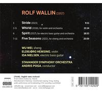 Rolf Wallin Rolf Wallin: Five Seasons: Whirld/Stride/Spirit (CD) Album