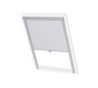 vidaXL Rolgordijn verduisterend wit CK04133504 Blanc G