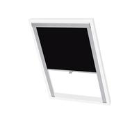 vidaXL Store occultant roulant CK02 enrouleur plissé Noir