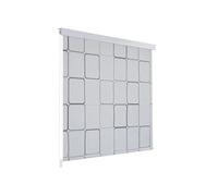 vidaXL Store roulant de douche 100x240 cm Carré