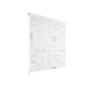 vidaXL Store roulant de douche 160x240 cm - rideau de douche maison, éclaboussures