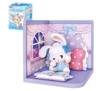 Rolife Blind Box - Mikko Babies' Little World, Boîte Mystère Figurine Style Scènes à Construire, Déco Chambre Aesthetic, Cadeau Anniversaire Noël pour Ado Filles & Femmes (Boîte Unique)