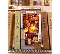 Rolife Book Nook pour Adultes - Sakura Wine Alley avec Miroir Infini