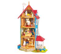 Rolife DIY Miniature Maison de Poupée Moominhouse 441 Pcs Bois Kit