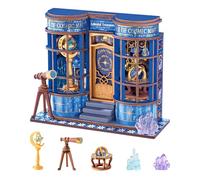Rolife Maison de Poupée Série Mini Magasin Maquette Kit de Maison Miniature Maquette en Bois Book Nook Kit Décoration Intérieure Cadeau d'anniversaire pour Adultes (Boutique Astronomie)
