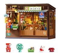 Rolife Maison Miniature pour Adultes, Nostalgic Corner Shop Japan Book Nook